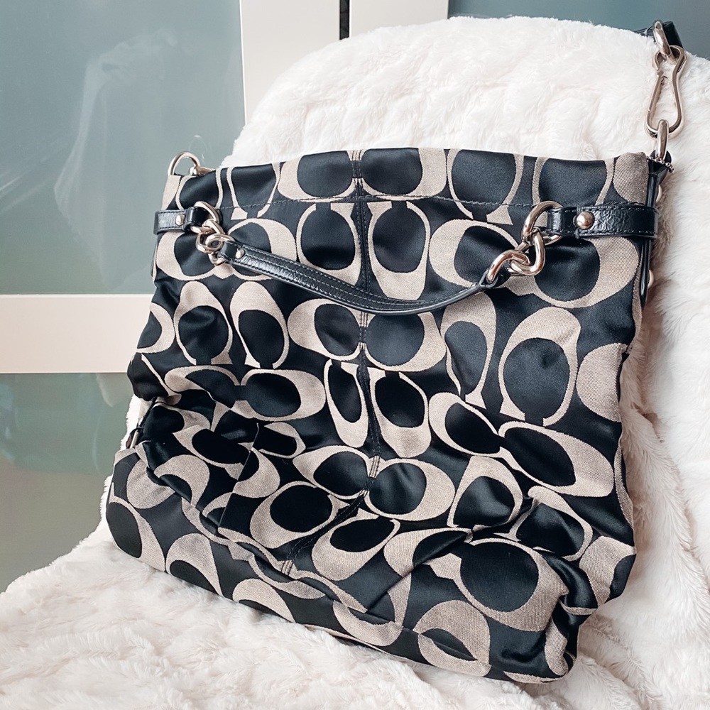 🔴Black Coach Shoulder Bag